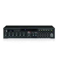 인터엠 MA-206U USB MP3플레이어내장PA앰프/정격출력60W/6채널입력5회선출력