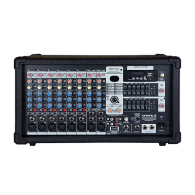 엔터그레인 카날스 EMP-800 파워드믹서앰프, 400W + 400W USB, 이펙트, EQ