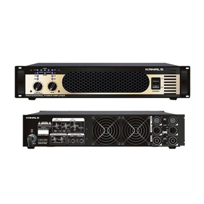 엔터그레인 카날스 BKP-4200 파워앰프, 2채널, 8옴 1350W + 1350W, 4옴 1800W + 1800W