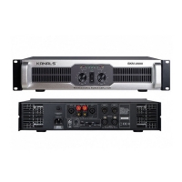 엔터그레인 카날스 BKM-2800 파워앰프, 2채널, 8옴 900W + 900W, 4옴 1400W + 1400W