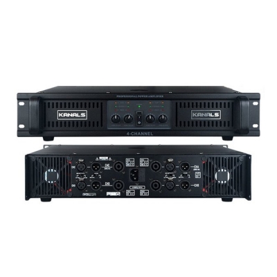 엔터그레인 카날스 BK4-4800 파워앰프, 4채널, 8옴 800W x 4, 4옴 1200W x 4