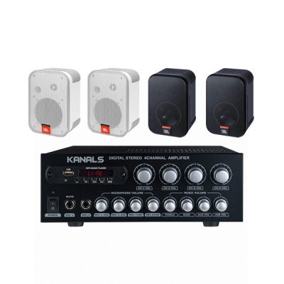 JBL CONTROL1PRO(4EA) + 카날스 EMA-196 음향패키지