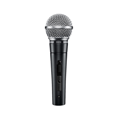 SHURE SM58SK 라이브 보컬용 다이나믹 마이크 스위치 부착