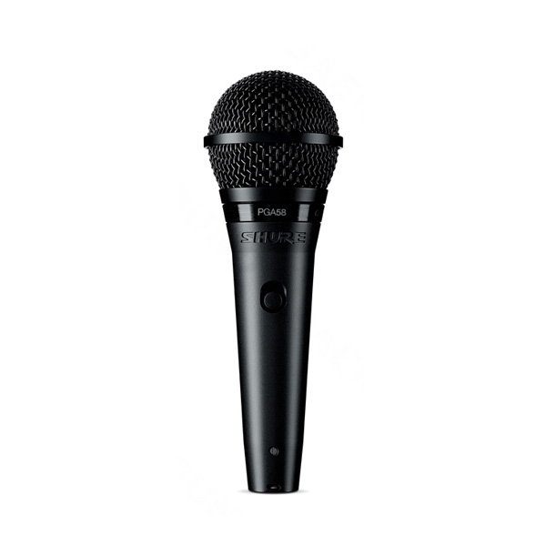 SHURE PGA58-LC 단일지향성 다이나믹 보컬 마이크