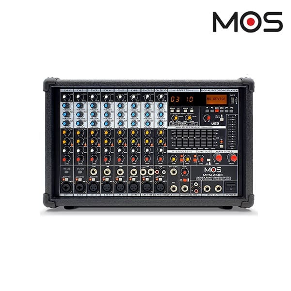 MOS MPM-2600 파워드믹서