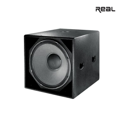REAL RX-180BX 450W 서브우퍼 스피커