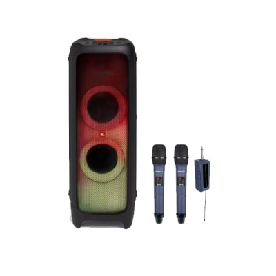 JBL PARTYBOX 1000 파티박스 1000 휴대용블루투스 스피커+ BEMAX 2채널 무선마이크 BXM-J942