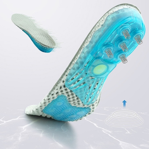 에어쿠션 충격흡수 기능성 깔창 운동화 신발 스프링 인솔(수익률 30%)