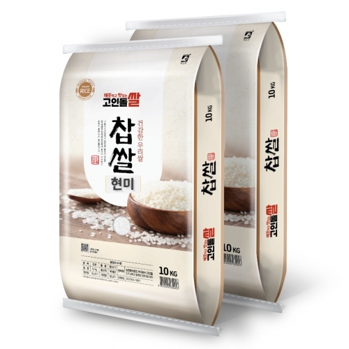 고인돌 쌀20kg (10kg+10kg) 국내산 찰현미 23년 햅쌀