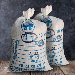 고인돌잡곡 국내산 검정쌀 깐찰흑미 20kg(10kg_10kg)