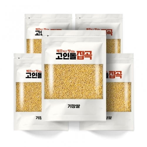 고인돌잡곡 기장쌀 1kg(200g5개) 수입산 기장