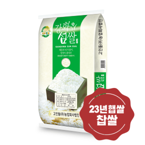 H고인돌 쌀10kg 강화섬쌀 찹쌀 24년
