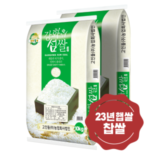 H고인돌 쌀20kg (10kg+10kg) 강화섬쌀 찹쌀 24년