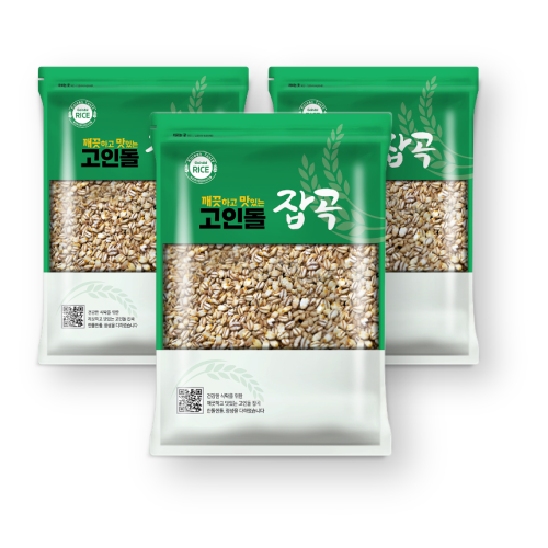 25년산 고인돌잡곡 압맥 3kg(1kgx3개) 국내산잡곡