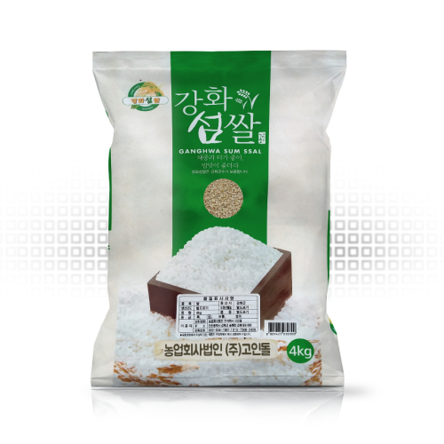 24년햅쌀 고인돌 쌀4kg 찰현미 국내산_정미소직판