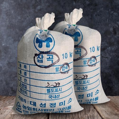 고인돌 보리쌀 혼합4곡(찰보리+늘보리+흑보리+압맥) 20kg(10kgx2개)