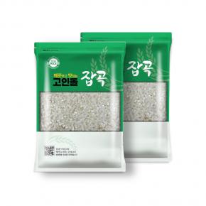 고인돌 못난이쌀 고급싸래기 A급싸래기 밥용 떡용 막걸리용 싸래기쌀 2kg (1kg 2개)