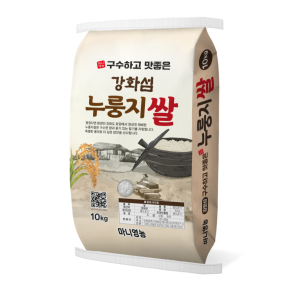 25년햅쌀 고인돌 강화섬쌀 고봉환 누룽지쌀 10kg