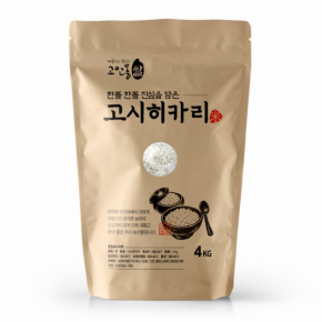 고인돌쌀 쌀4kg 특등급 강화산 고시히카리
