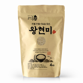 알이 굵은 상급 현미_왕현미 4kg