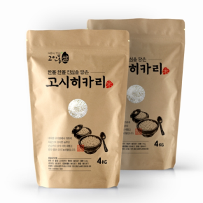 고인돌쌀 쌀8kg 특등급 강화산 고시히카리 (4kg 2개)