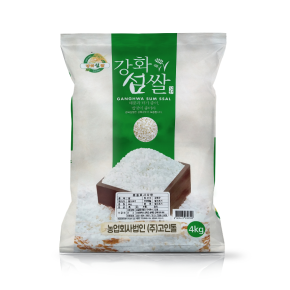 25년 강화섬쌀 고시히카리 쌀4kg