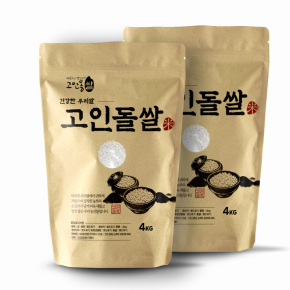식어도 부드럽고 맛있는 밥, 국내산 백미 찬들쌀 8kg(4kg 2개)