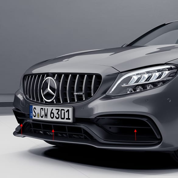 Original Mercedes C 63 AMG PANAMERICANA AIR INTAKE C-CLASS 205 FACELIFT [W205 범퍼 인테이크 그릴]
