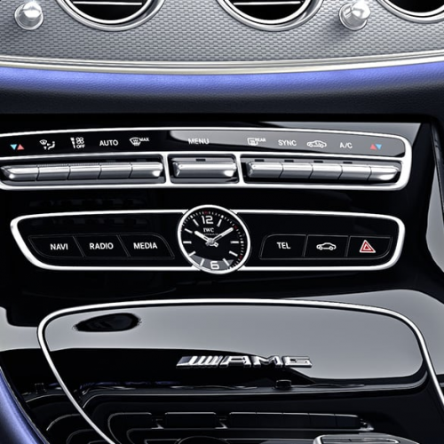 메르세데스 벤츠 순정 genuine Mercedes-Benz analog clock E 63 AMG W213