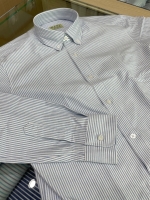 LIGHT BLUE STRIPES OXFORD SHIRT