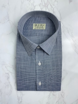 SUMMER DARK GRAY LINEN COOLMAX SHIRT