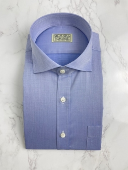 PREMIUM BLUE TEXTURED SHIRT