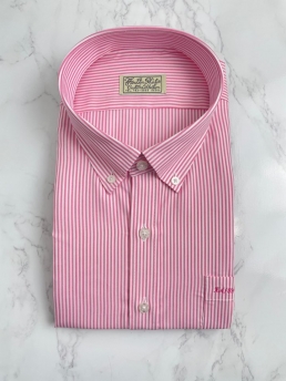 VIBRANT PINK STRIPES SHIRT