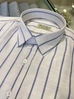 COTTON BLUE STRIPES SHIRT