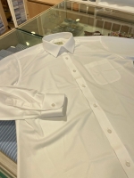 WHITE SOFT STRETCHY SHIRT