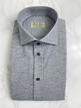 F/W DARK GRAY STRIPES SHIRT