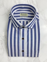 VINTAGE BLUE STRIPES SHIRT