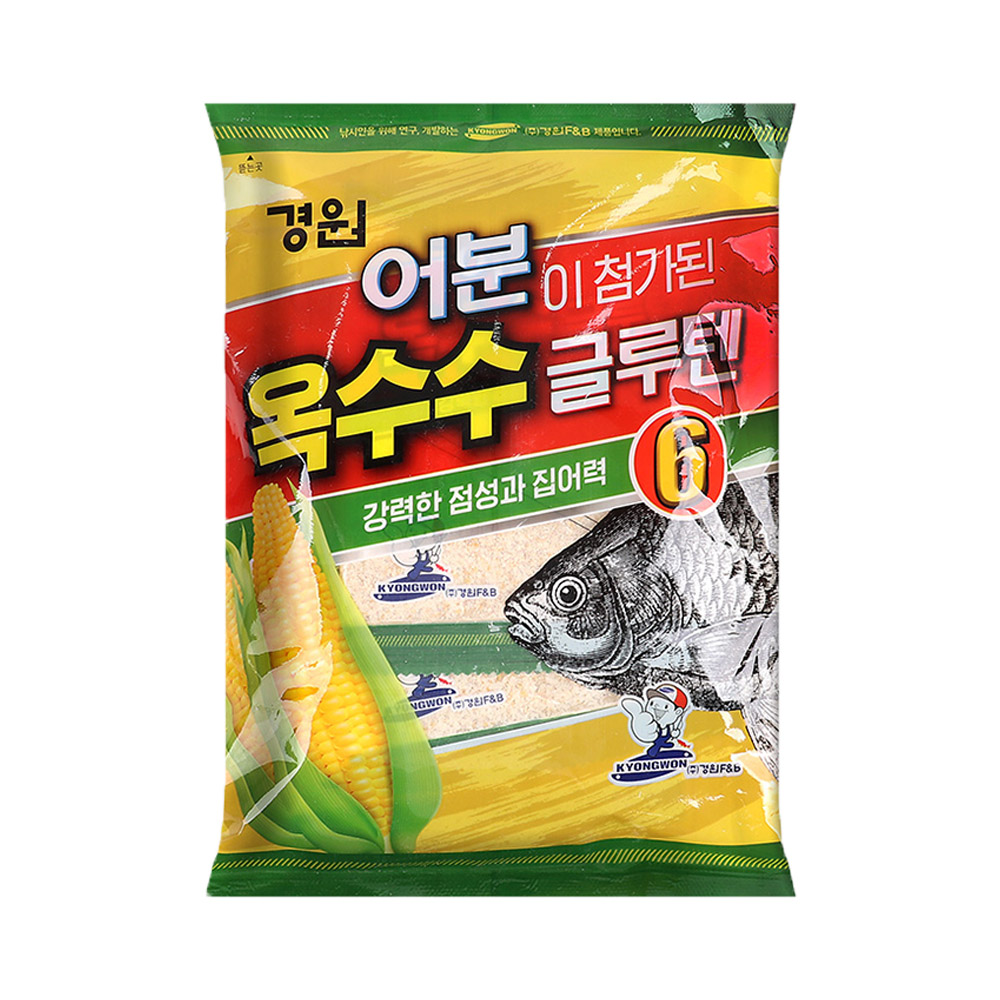 경원 아쿠아 어분옥수수글루텐6 민물낚시 떡밥 먹이