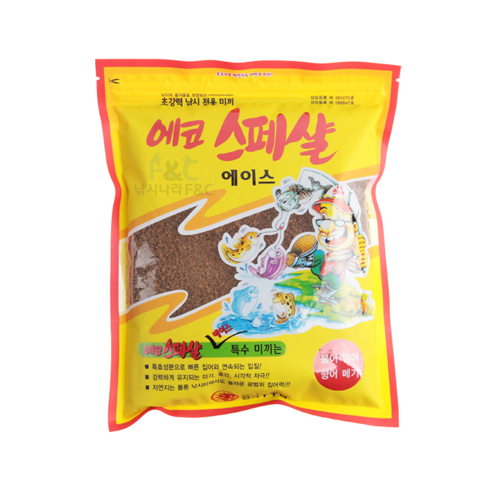 한국부푸리 에코스페샬 에이스 민물낚시 떡밥 어분