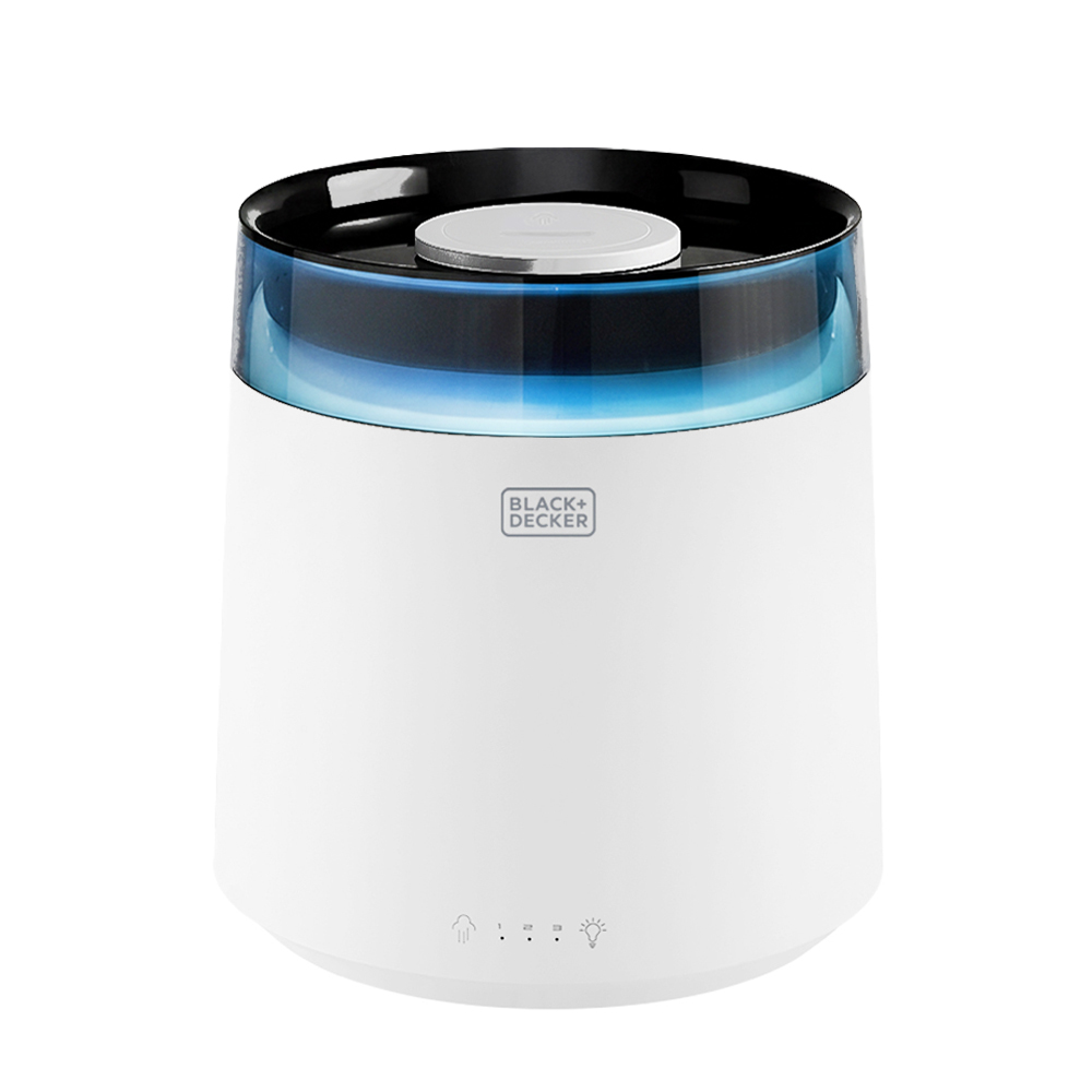 블랙앤데커 초음파 가습기 탁상용 무드등 BXEH1250-A