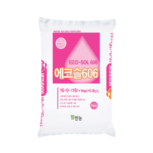 팜한농 에코솔606(10kg) - 관주/양액재배용 질산가리비료