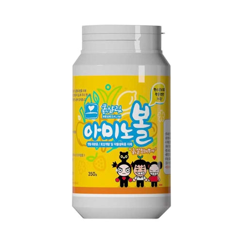 흙살림 아미노볼 350g - 화분, 화초, 텃밭용 친환경 거름