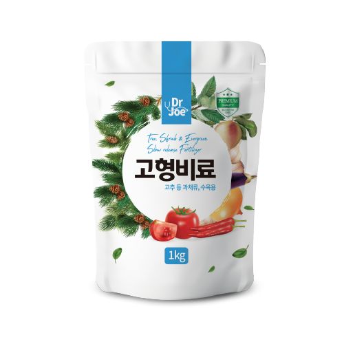 누보 닥터조 고형비료(1kg) - 비효 오래가는 텃밭용 고형비료