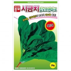 (아시아종묘/시금치종자씨앗) 킹오브덴마크(25g,500g)