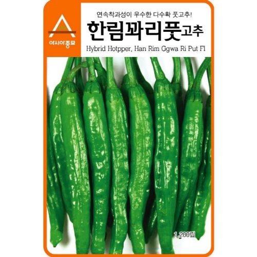 (아시아종묘/고추종자씨앗) 한림꽈리풋(700립)