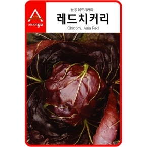 (아시아종묘/치커리종자씨앗) 레드치커리(1500립)