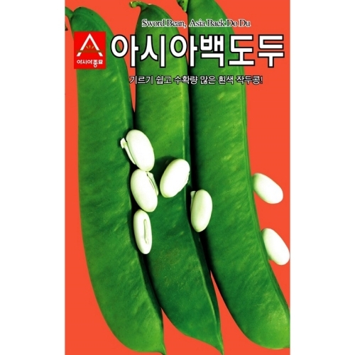 작두콩씨앗 아시아 백도두 작두콩(50g)