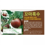 아시아종묘/토마토씨앗종자 꼬마흑수 토마토(100립,1000립)