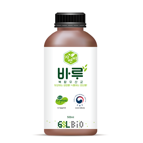 바루 500ml 코리아아그로 자연비 복합유산균 유기농업자재 식물추출 미생물