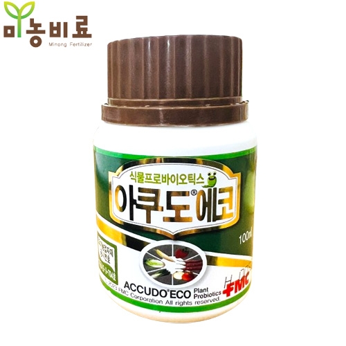 아쿠도 에코 100ml 식물프로바이오틱스 에프엠씨 미생물 뿌리발근 생육촉진